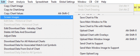 Sierra Chart - Tutorial A1 - Chartbooks & Charts Basic Basic - Screen Image