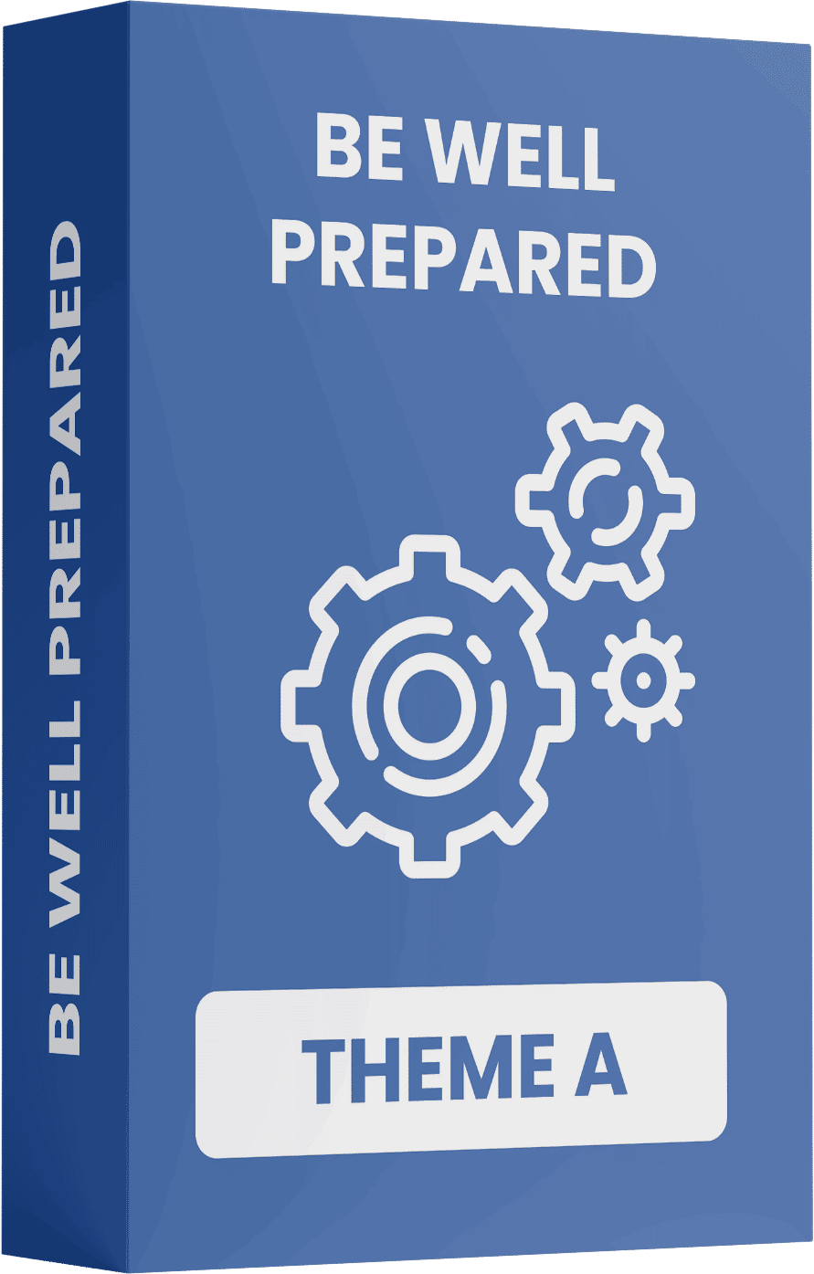SierraChart - Theme A - Be Well Prepared - eBook